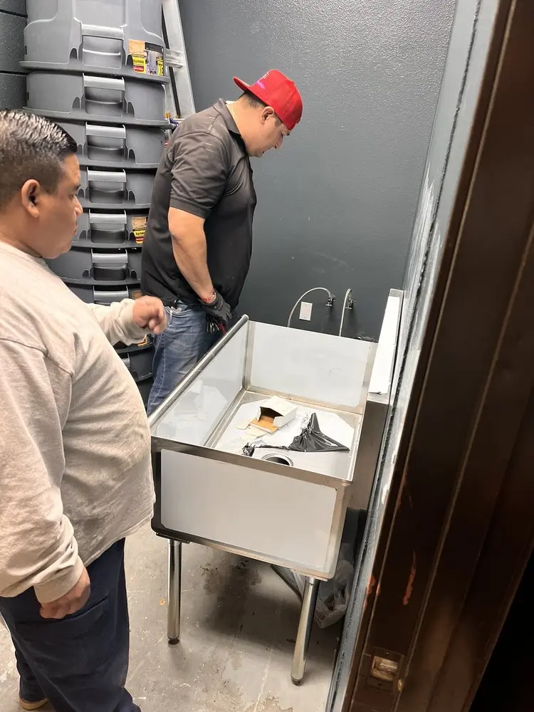 Commercial plumbing and sink installation in Mount Lebanon